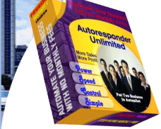 Autoresponder Unlimited is the number one choice of website owners because it has the same powerful features of other autoresponder services and software but without all the cost! Plus, you get to sell Autoresponder Unlimited for 100% profit! Click here to download for FREE